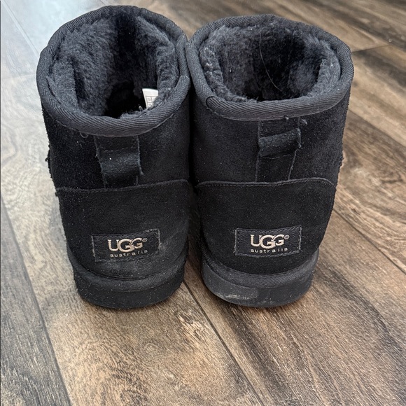 UGG Black Suede Short Boots - Picture 2 of 2